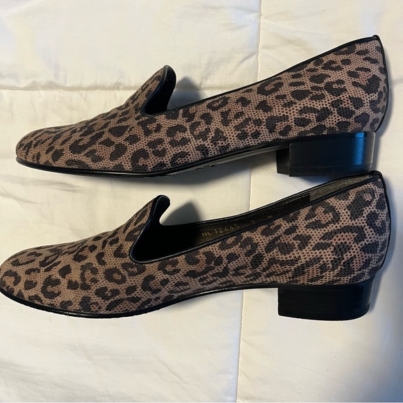 Stuart Weitzman Leopard Print Loafers - Picture 5 of 10